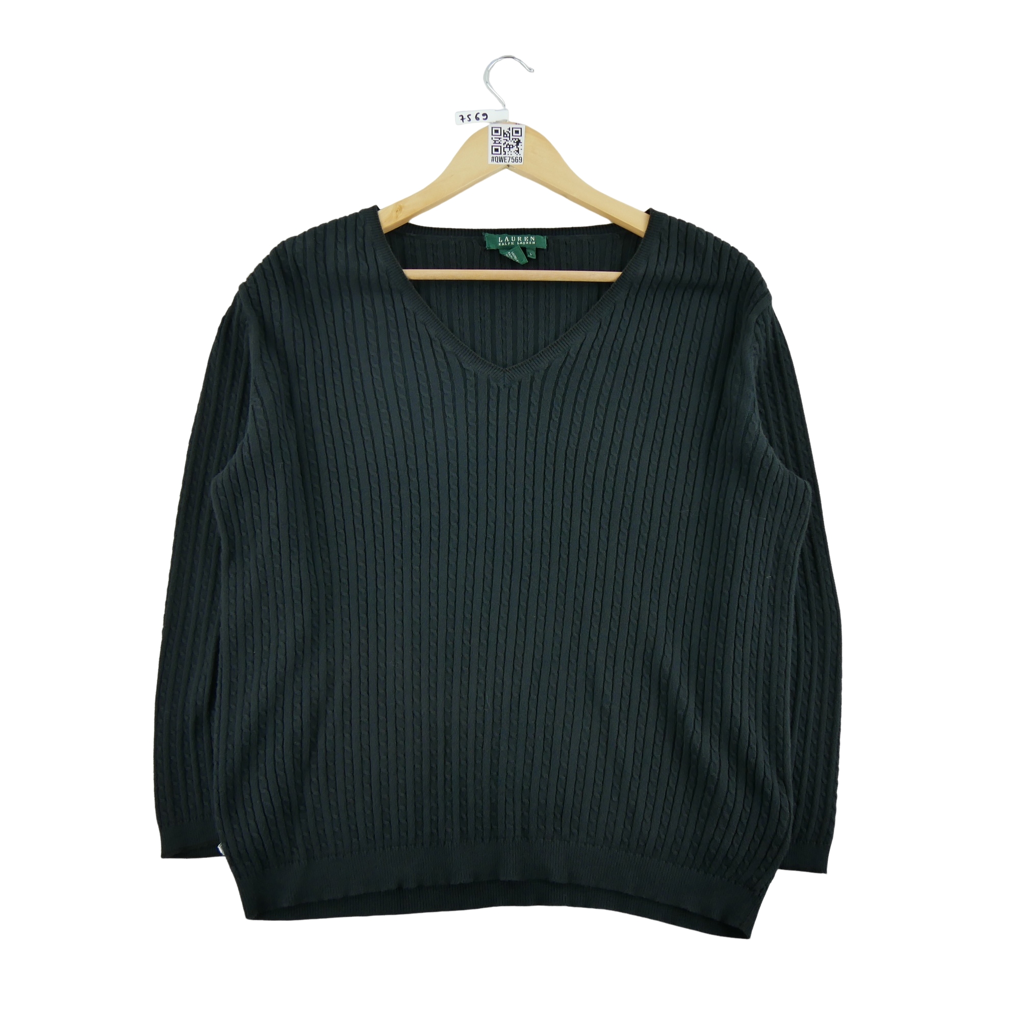 Lauren Ralph Lauren Pull Femme  Noir - Bon état