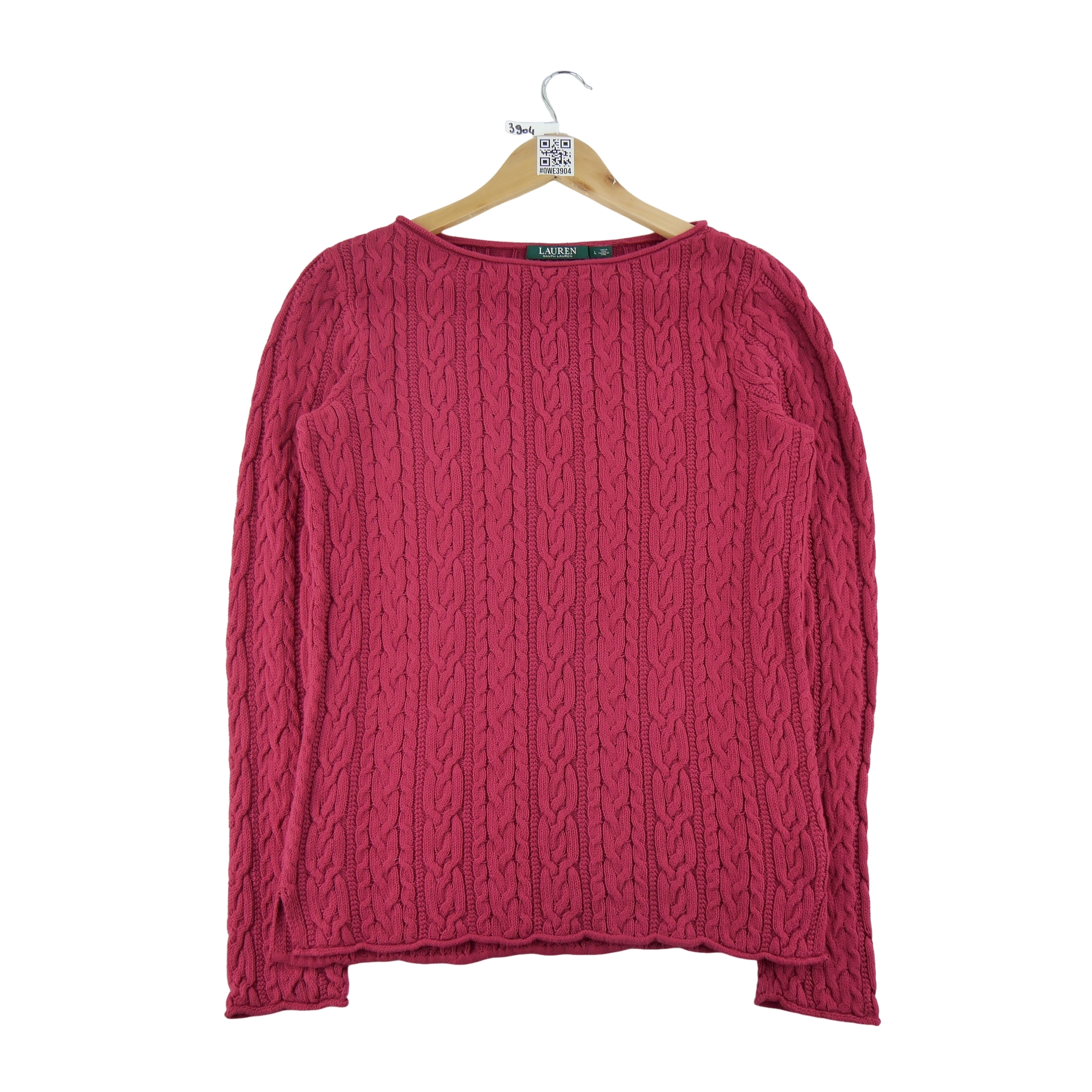 Lauren Ralph Lauren Pull Femme  Rouge - Bon état