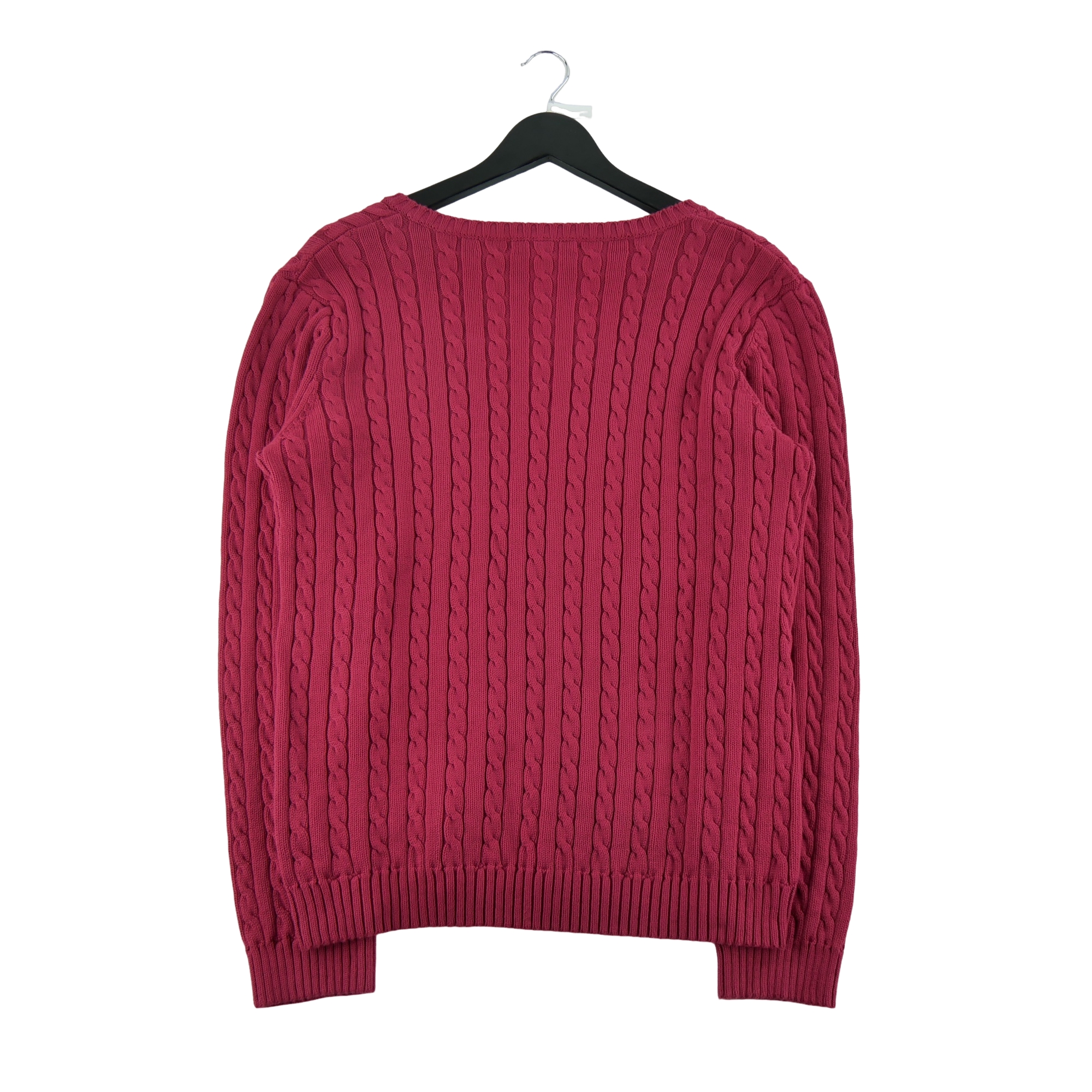 Pull Femme  torsadé Rouge 2
