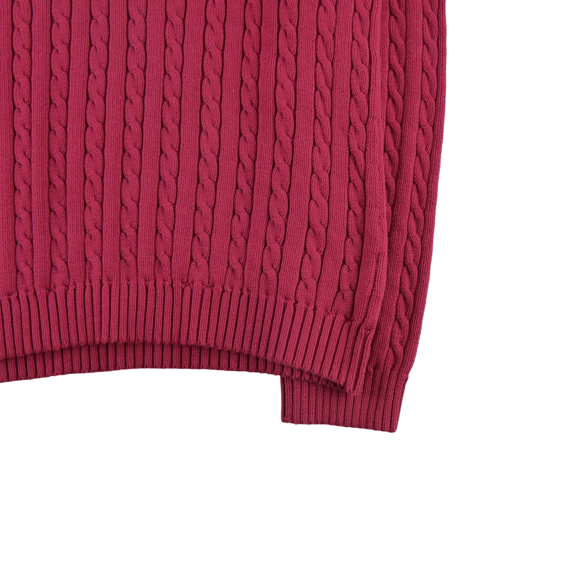 Pull Femme  torsadé Rouge 4