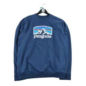 Pull homme manches longues marine Patagonia Col Rond