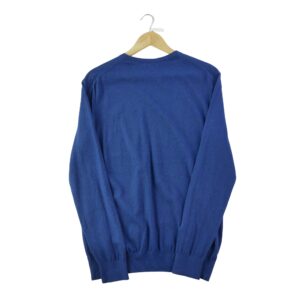 Pull homme manches longues marine Polo Ralph Lauren Col Rond
