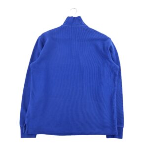 Pull homme manches longues violet Polo Ralph Lauren Col Montant