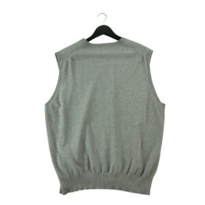 Pull homme sans manches gris Polo Ralph Lauren Col V