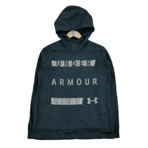 Sweat a capuche femme manches longues noir Under Armour Col Rond