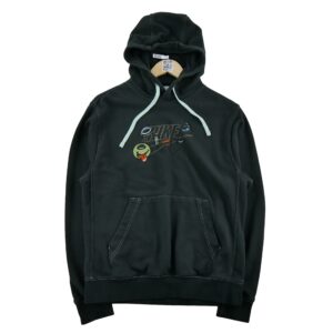 Sweat a capuche homme manches longues noir Nike Col Rond