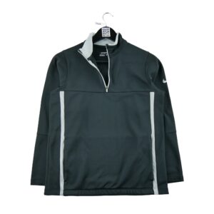 Sweat femme manches longues noir Nike Col Montant