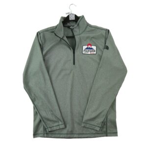 Sweat homme manches longues gris The North Face Col Montant