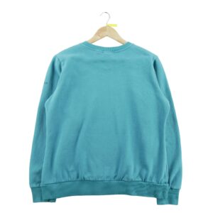 Sweat homme manches longues turquoise Columbia Col Rond