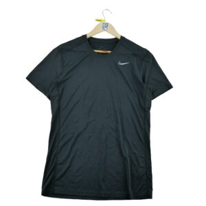 T shirt homme manches courtes noir Nike Col Rond