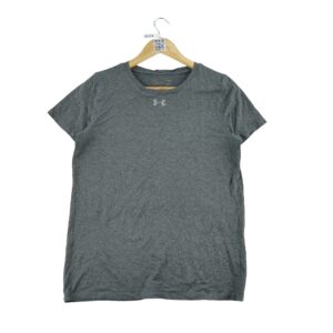 T shirt manches courtes femme gris Under Armour Col Rond
