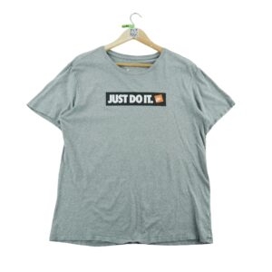 T shirt manches courtes homme gris Nike Col Rond