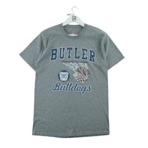 T shirt manches courtes homme gris Vintage Col Rond