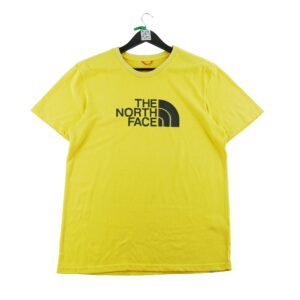 T shirt manches courtes homme jaune The North Face Col Rond