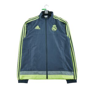 Veste legeres homme manches longues gris Adidas Col Montant