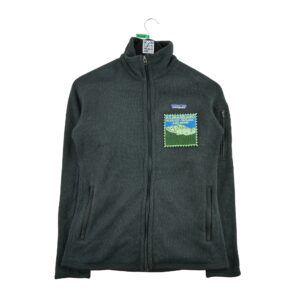 Veste polaires femme manches longues noir Patagonia Col Montant
