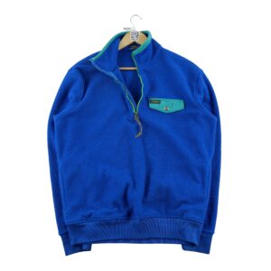 Veste polaires homme manches longues bleu Polo Ralph Lauren Col Montant