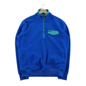 Veste polaires homme manches longues bleu Polo Ralph Lauren Col Montant
