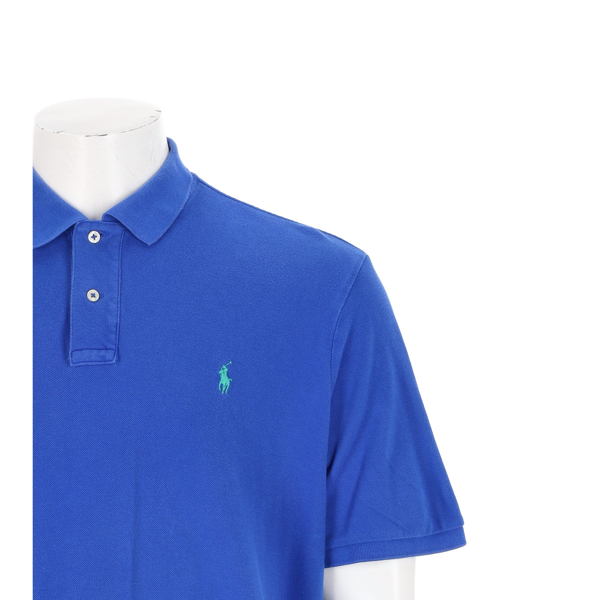 Polo manches courtes Homme Bleu 6