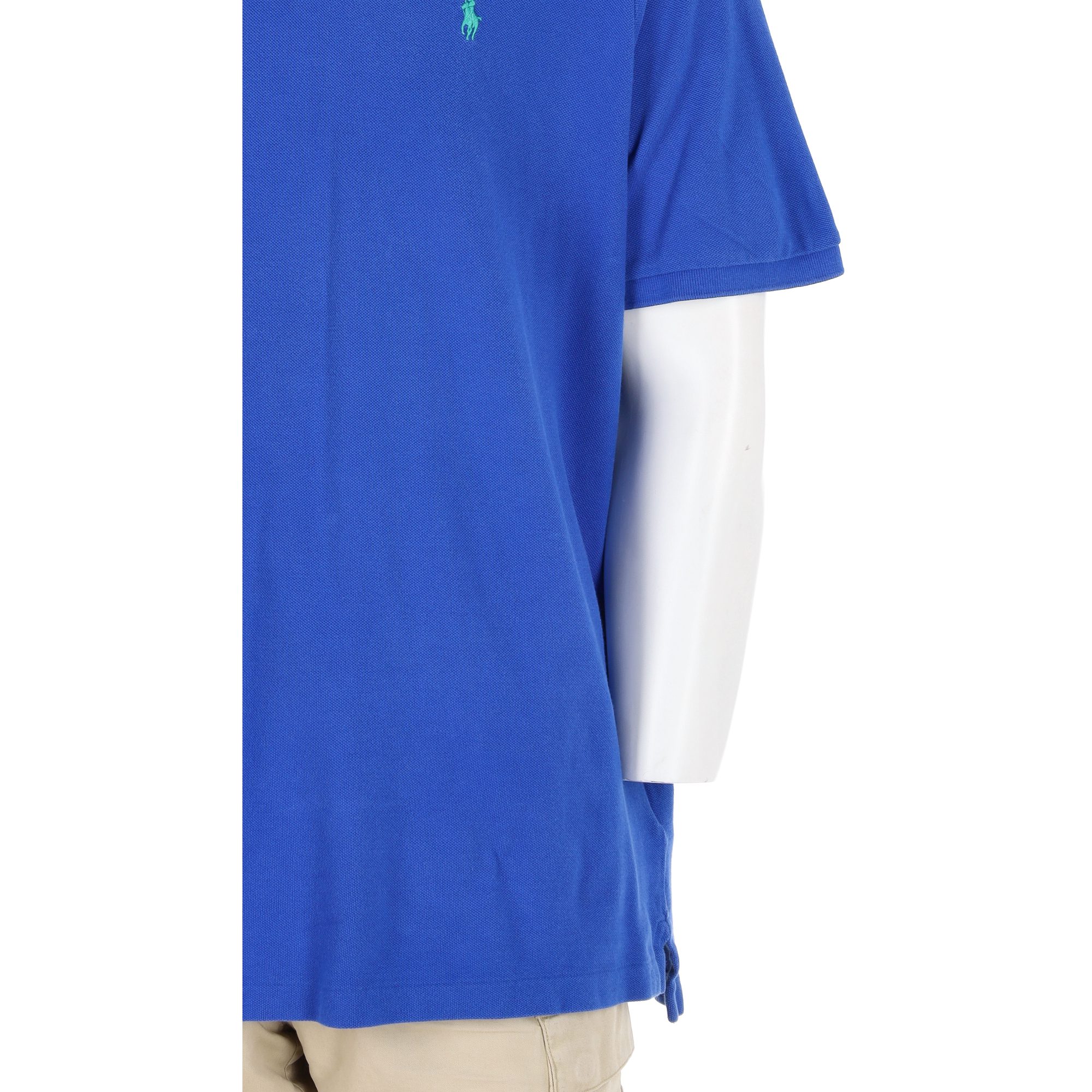 Polo manches courtes Homme Bleu 7