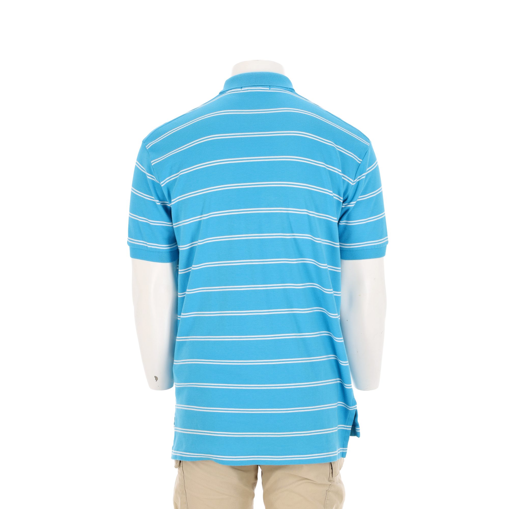 Polo manches courtes Homme Bleu 2