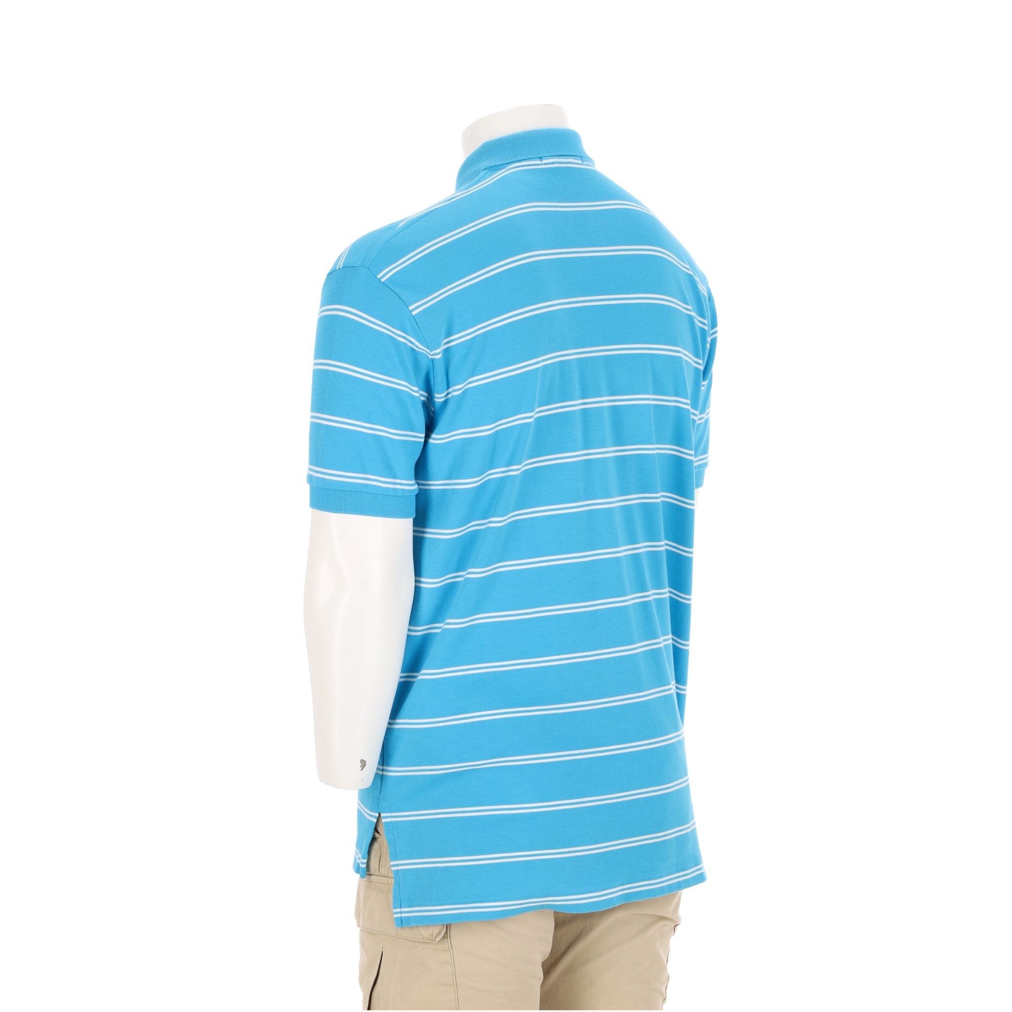 Polo manches courtes Homme Bleu 5