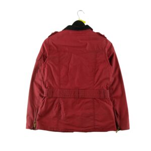 Blouson homme manches longues rouge Barbour Col Montant