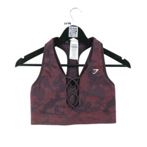 Brassiere femme bordeaux Gymshark