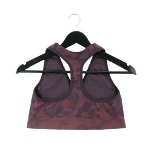 Brassiere femme bordeaux Gymshark