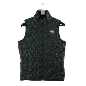 Doudoune femme sans manches noir The North Face Col Montant
