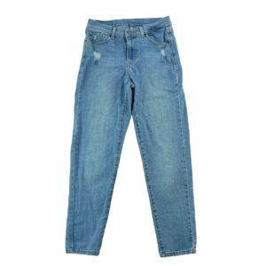 Jean coupe ajustee femme bleu clair Levi Strauss