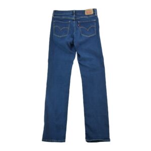 Jean coupe ajustee femme bleu Levi Strauss