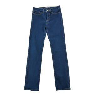 Jean coupe ajustee femme bleu Levi Strauss