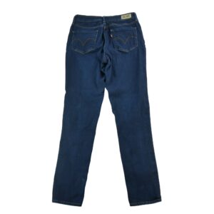Jean coupe ajustee femme bleu Levi Strauss