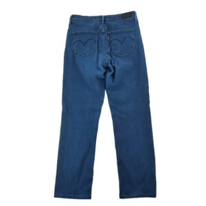 Jean coupe ajustee femme bleu Levi Strauss