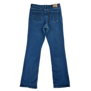 Jean coupe ajustee femme bleu Levi Strauss