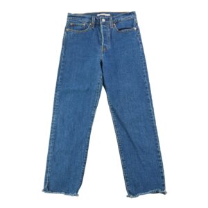 Jean coupe droite femme bleu Levi Strauss