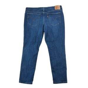 Jean coupe droite femme bleu Levi Strauss