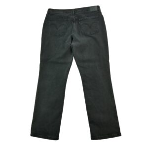 Jean coupe droite femme noir Levi Strauss