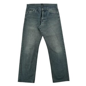 Jean coupe droite homme bleu Hugo Boss