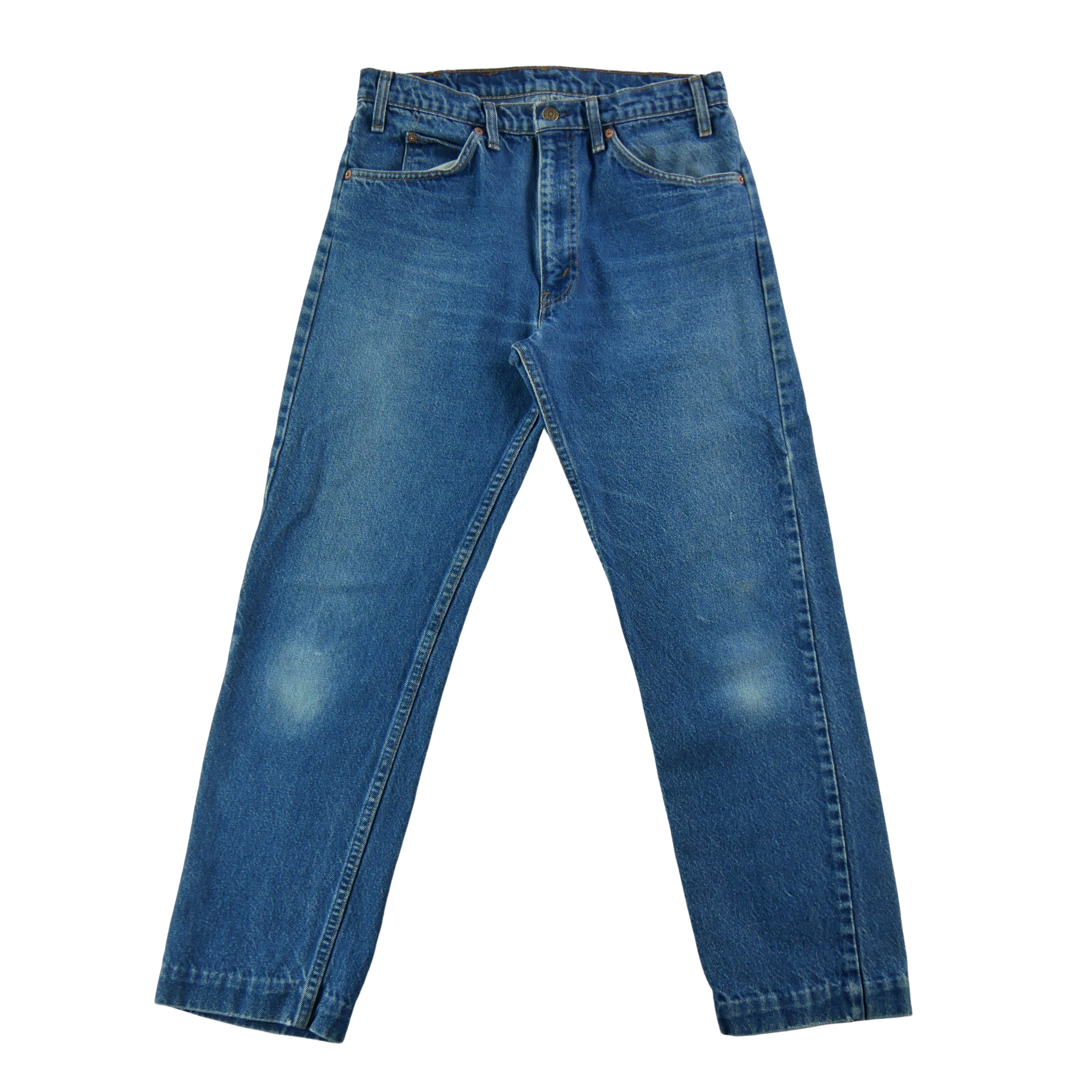 Levi Strauss Jean Homme Orange Tab Made in USA Bleu - Bon état