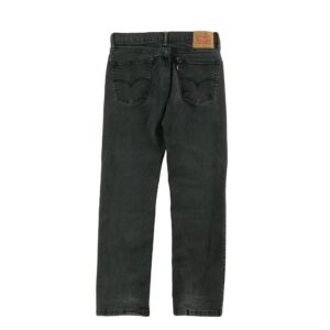 Jean coupe droite homme noir Levi Strauss