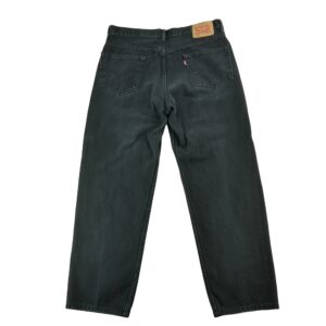 Jean coupe large homme noir Levi Strauss