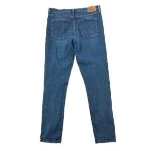 Jean coupe skinny femme bleu Levi Strauss