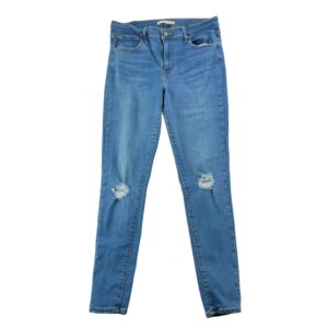 Jean coupe skinny femme bleu Levi Strauss