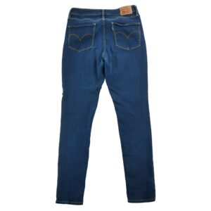 Jean coupe skinny femme bleu Levi Strauss