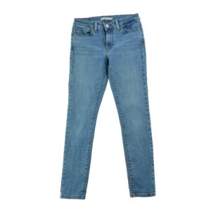 Jean coupe skinny femme bleu Levi Strauss