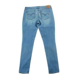 Jean coupe skinny femme bleu Levi Strauss