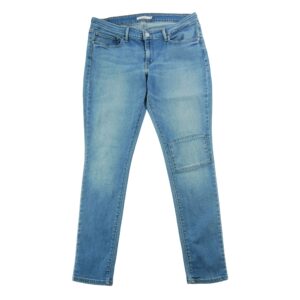 Jean coupe skinny femme bleu Levi Strauss
