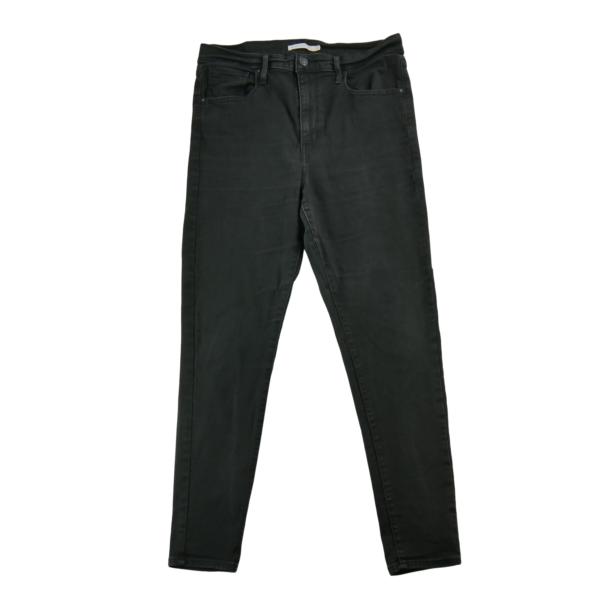 Levi Strauss Jean Femme Mile High Super Skinny Noir - Bon état